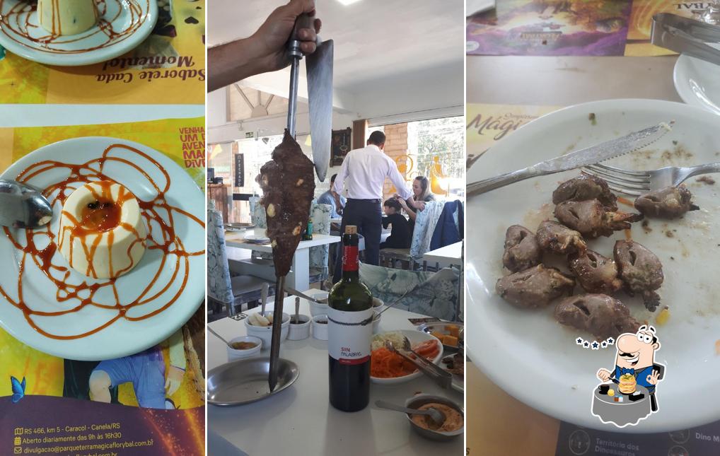 Comida em Churrascaria Roda de Carroça