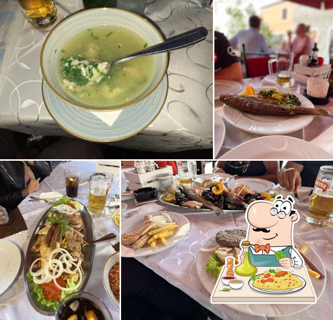 Platti al Restaurant ANCORA - Porec