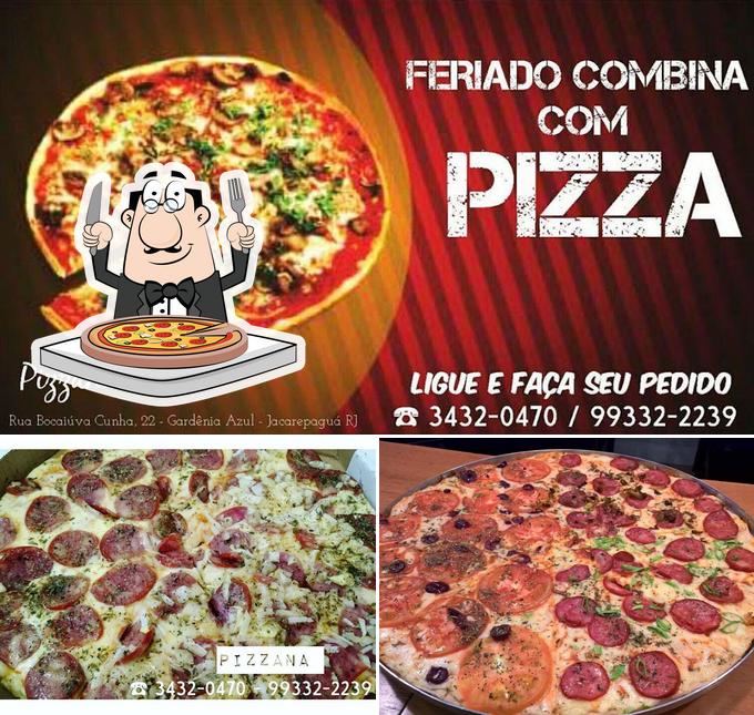 En Pizzana Rio de Janeiro RJ, puedes probar una pizza