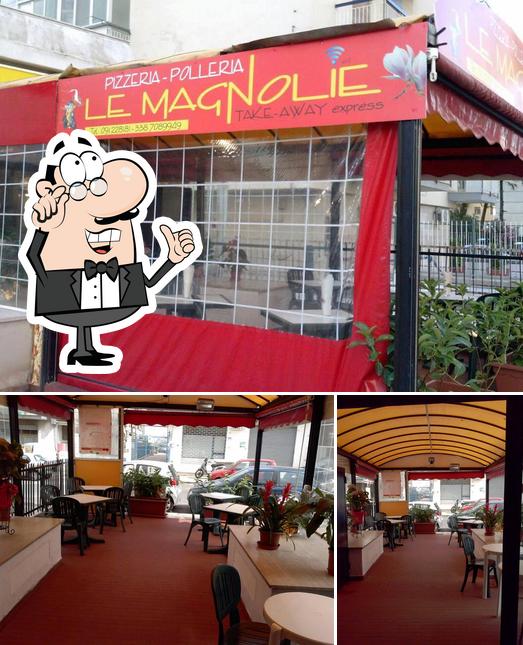 L'intérieur de Le Magnolie Pizzeria Polleria