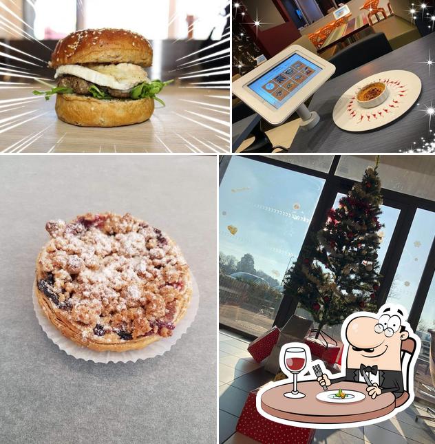 Estas son las fotografías que muestran comida y interior en Le Connect