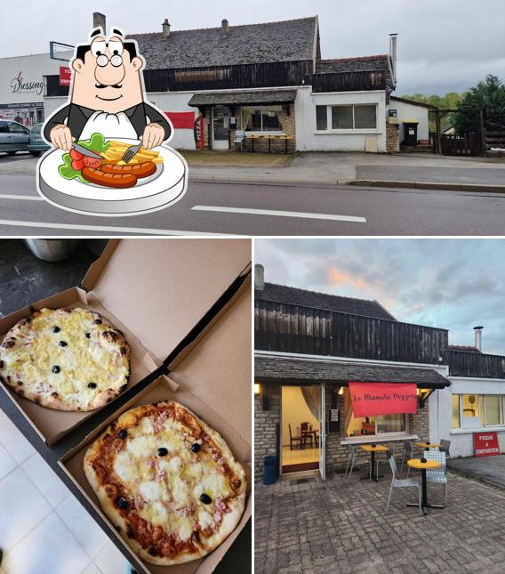 La photo de la nourriture et extérieur concernant Pizzeria Le Manolo