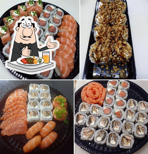 Platos en Jin San Sushi Delivery