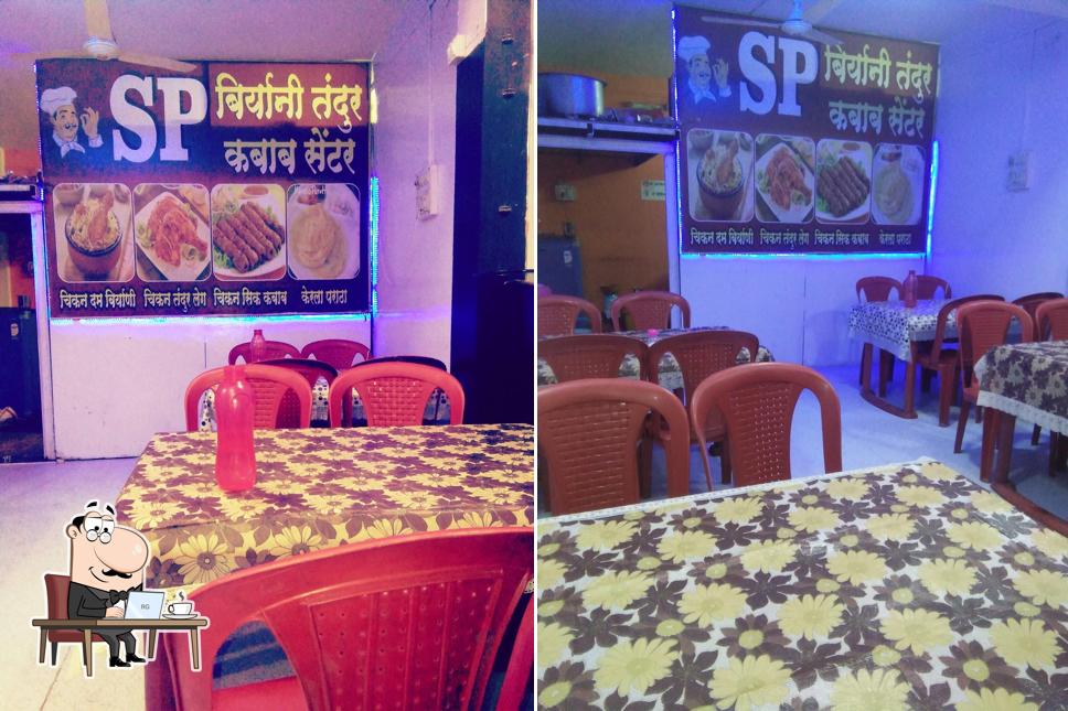 The interior of Sp Biryani,tandoor,kabaab center