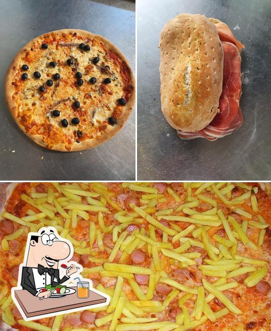 Cibo al Regno della pizza