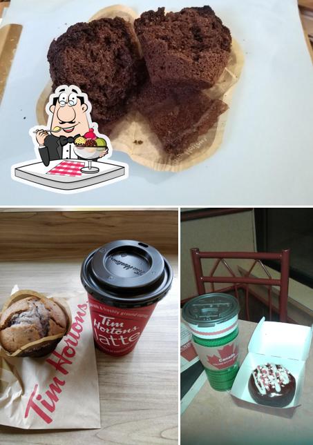 Tim Hortons sert un nombre de desserts