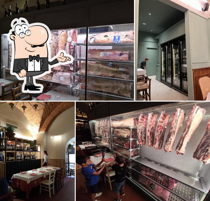 Gli interni di Chianineria - Trattoria dall'Oste