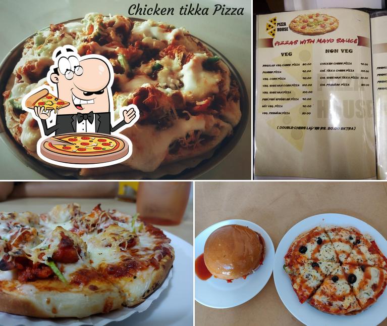 Pick pizza at Pizza House