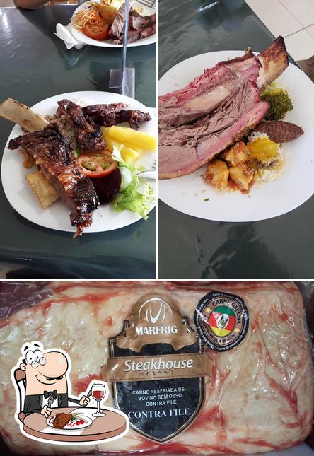 Peça refeições de carne no Ponteio Restaurante | Lanchonete