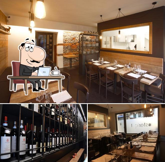 Dai un'occhiata agli interni di Osteria - ristorante, enoteca, emporio - Ciriè