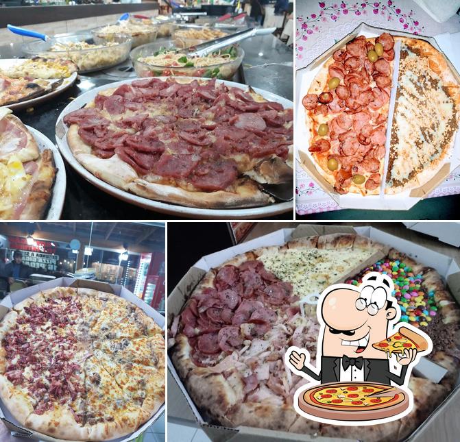 Escolha pizza no Pizzaria e Churrascaria Don Sini Chapecó