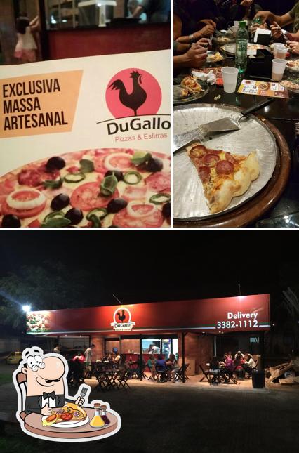 Escolha pizza no Dugallo Pizzas & Esfirras