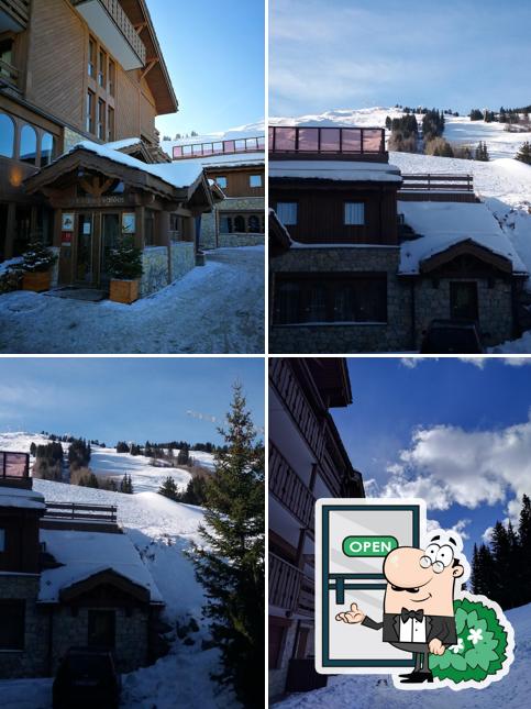 L'extérieur de Les 3 Vallées, Courchevel, a Beaumier hotel