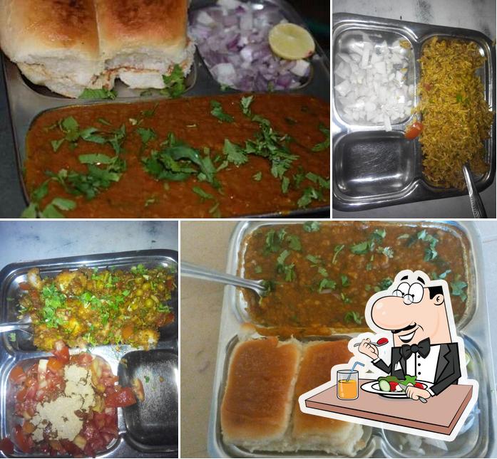 Food at Umiya Pavbhaji