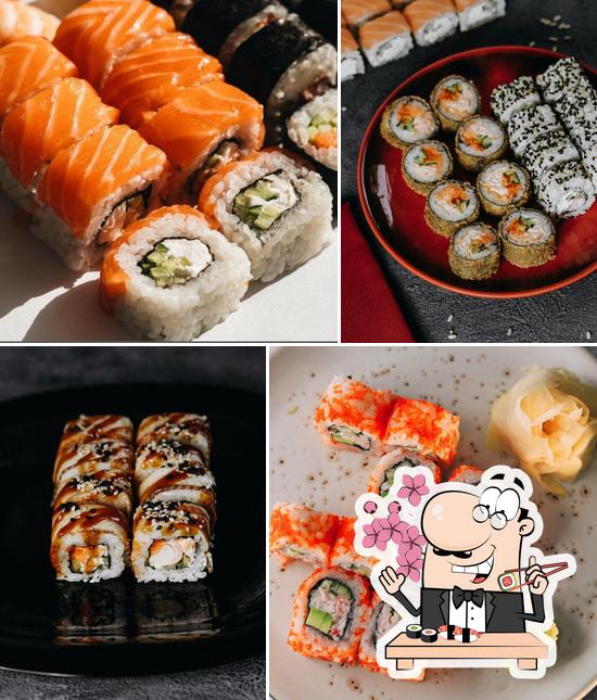 Les sushi sont offerts par Sushi master