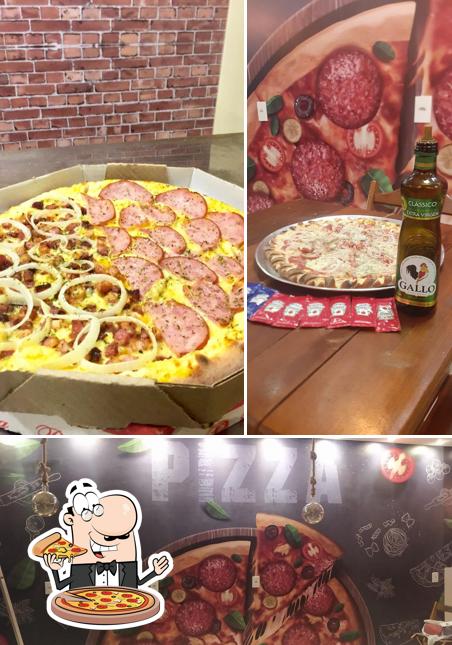 Experimente diferentes tipos de pizza