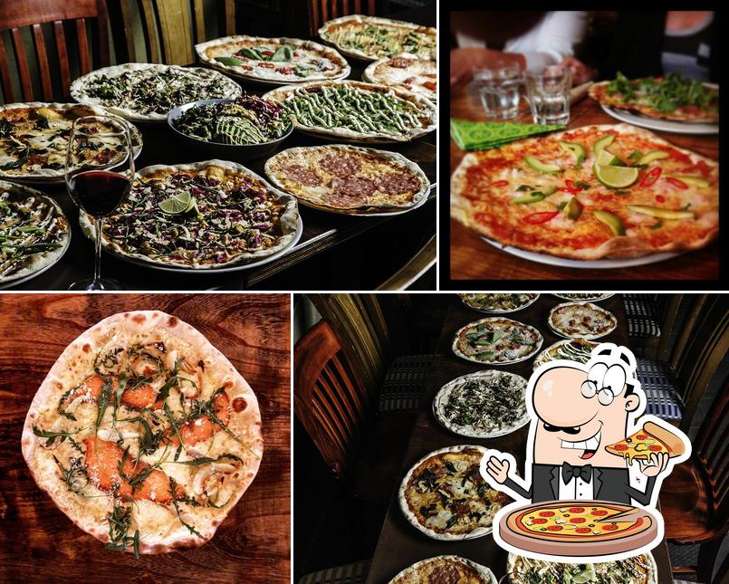 At Linko PizzaBar, you can try pizza