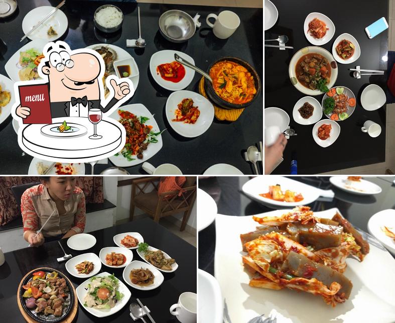 Food at Arirang Korean Guest House & Restaurant