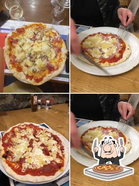 Pide una pizza en Pizzéria de la Tour Sarrazine