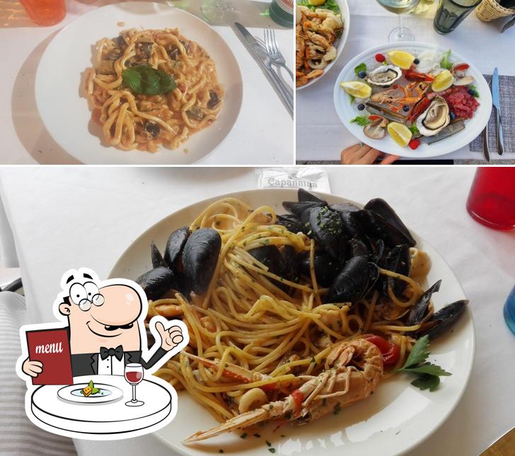 Platti al Ristorante La Capannina