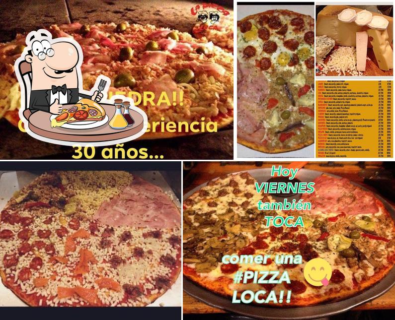 Get pizza at La Pizza Loca