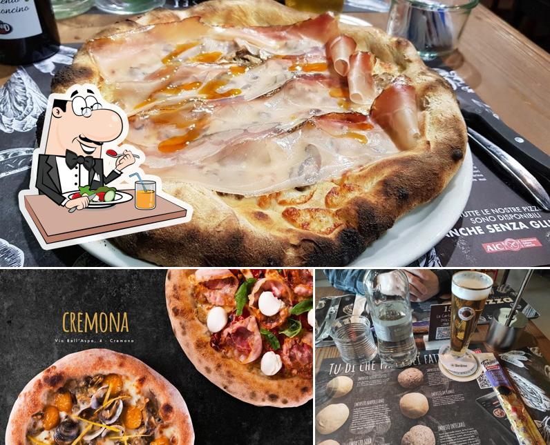 Cibo al Pizzeria Acquario Cremona