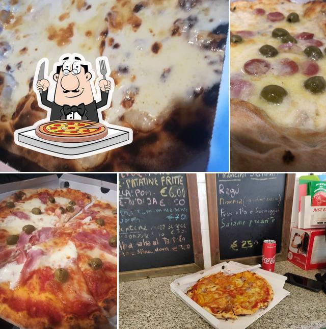 Scegli una pizza a Pizzeria Forno a Legnaa Pulcinella