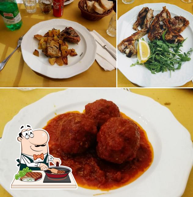 Prova i piatti di carne a Trattoria Fusco