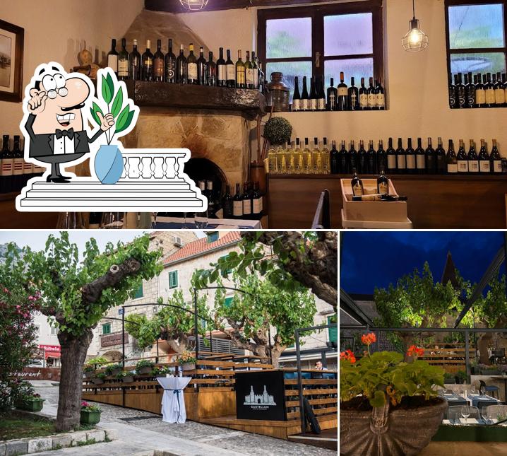 La immagine della esterno e interni di Wine and Restaurant Castellum