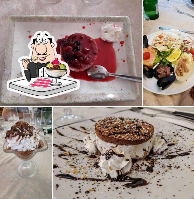 La Pergola serve un'ampia selezione di dessert