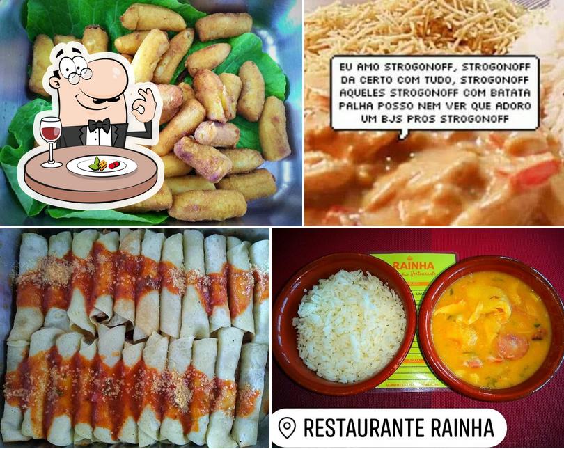 Comida em Restaurante Rainha