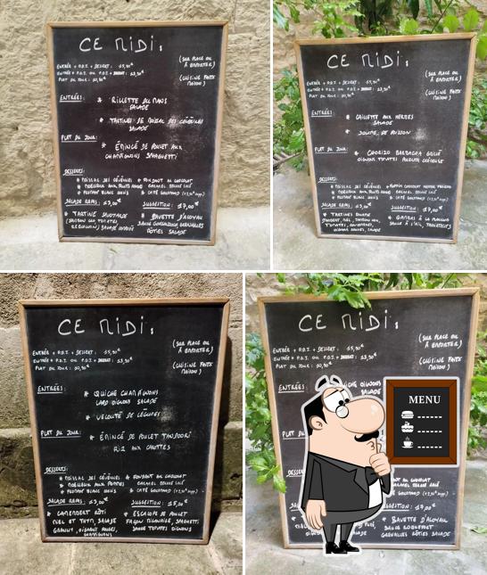 Découvrez le menu du jour sur le tableau