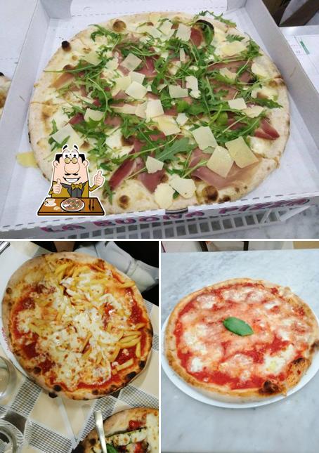 Prenez différents types de pizzas