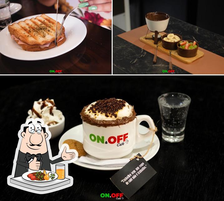 Comida em ON & OFF Café