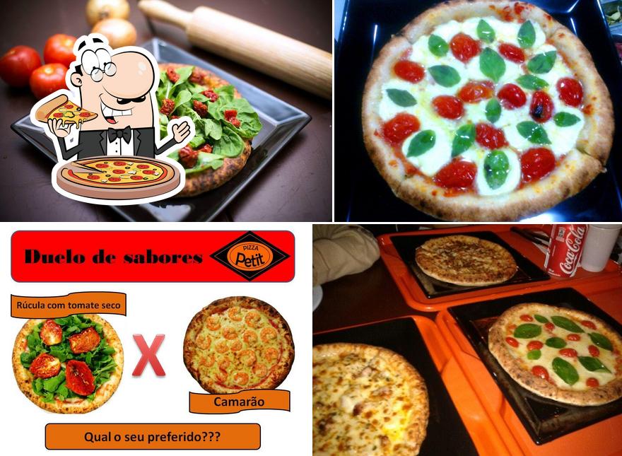 Experimente diversos tipos de pizza