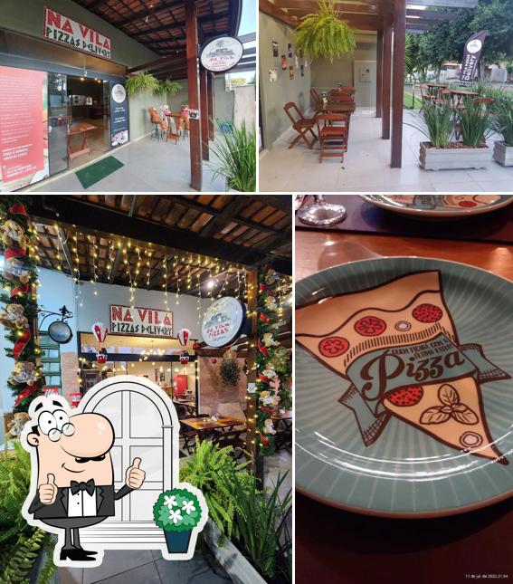 Veja imagens do exterior do Na Vila Pizzas Artesanais