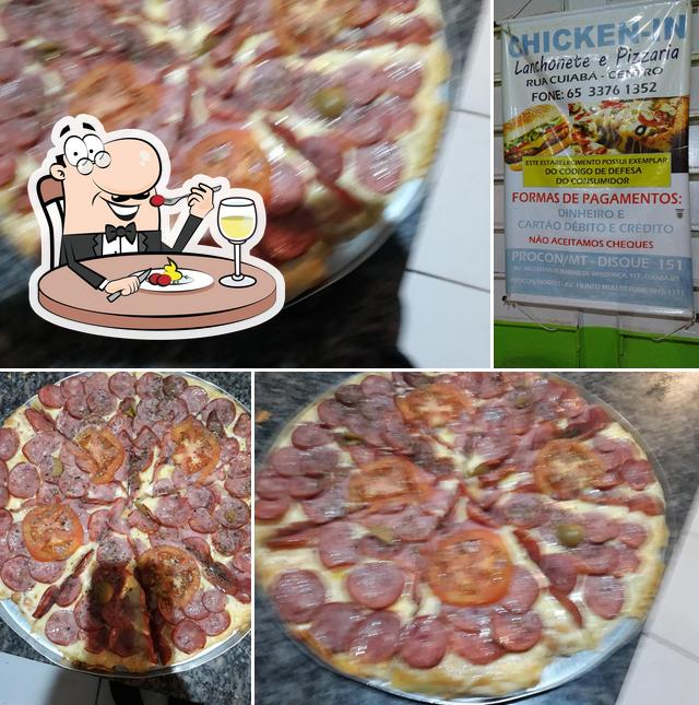 Comida em Chicken In Lanchonete e Pizzaria