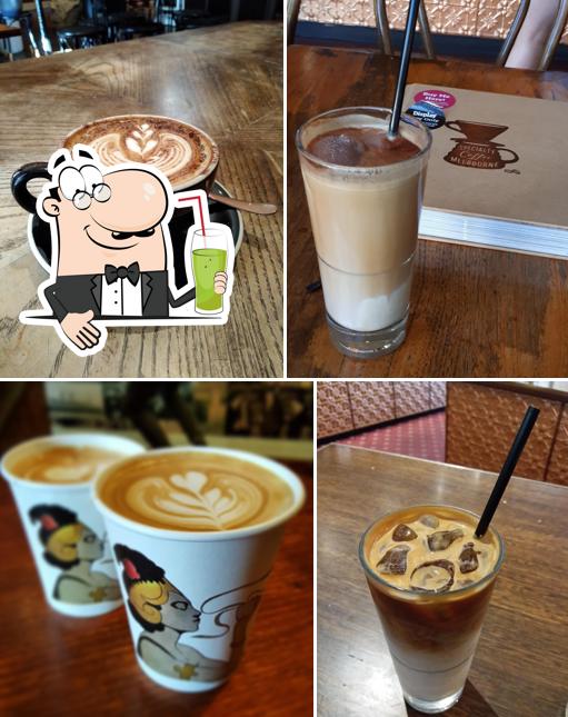 Enjoy a beverage at Dimattina Coffee