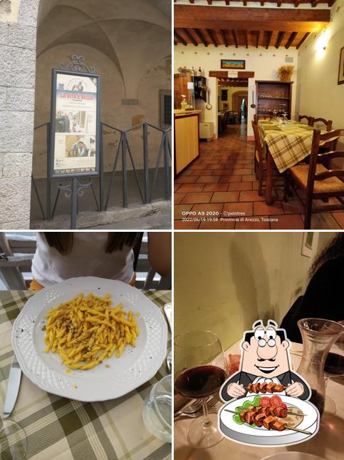 Cibo al Ristorante Ciò che Piace AREZZO