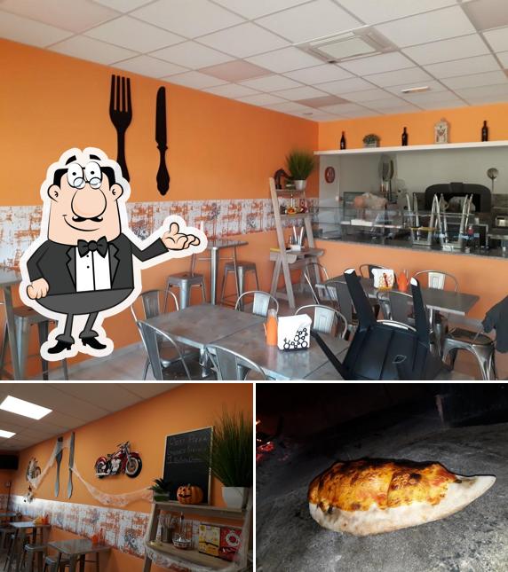 Guarda la foto che mostra la interni e cibo di Pizzeria Giangiacomo 3