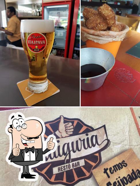 See this pic of Catiguria Restô Bar