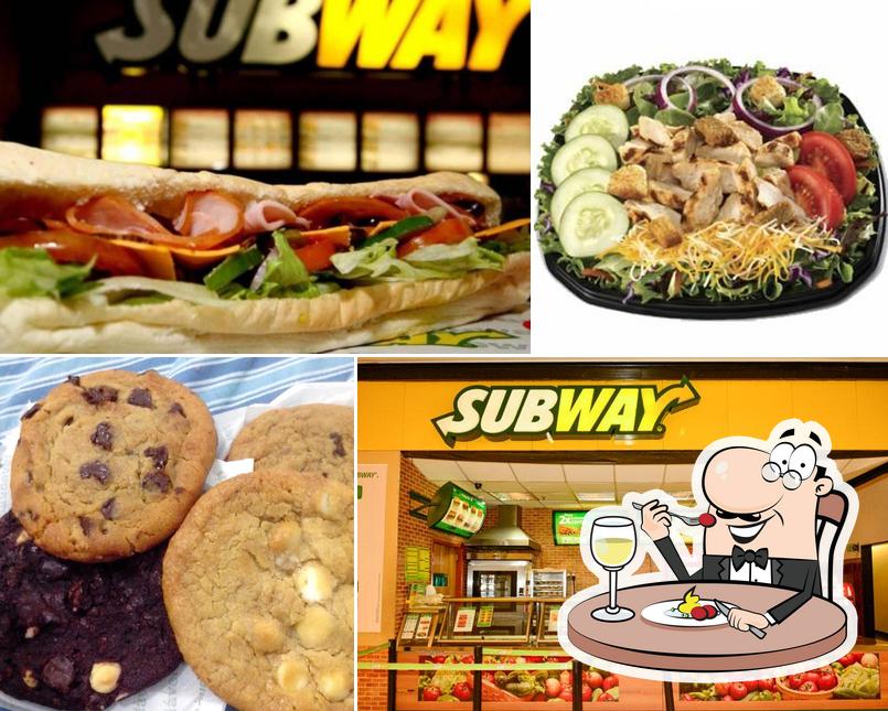 Comida em Subway