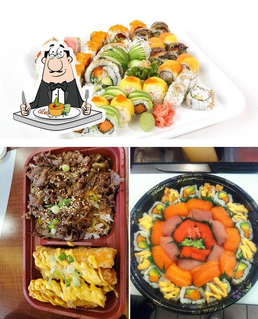 Food at Umi Sushi Express