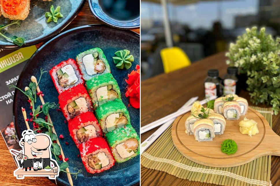 В "Risoy" предлагают суши и роллы