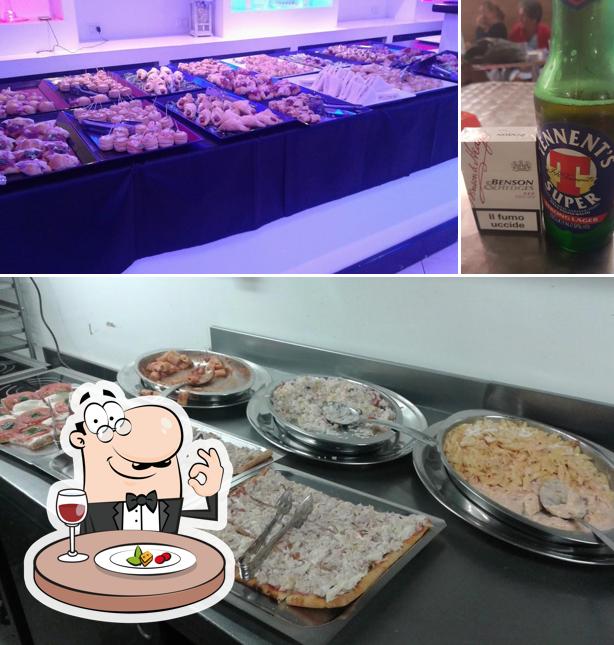 La cibo e birra del ristorante