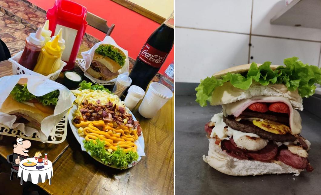 Consiga um hambúrguer no dudu Lanches