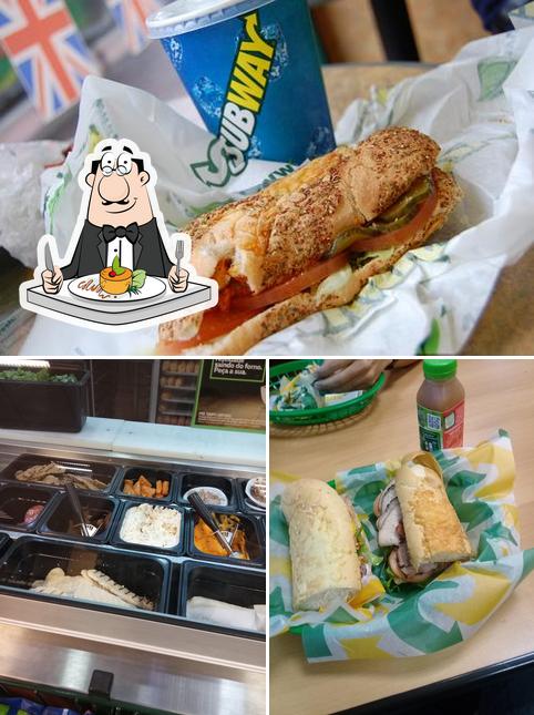 Platos en Subway