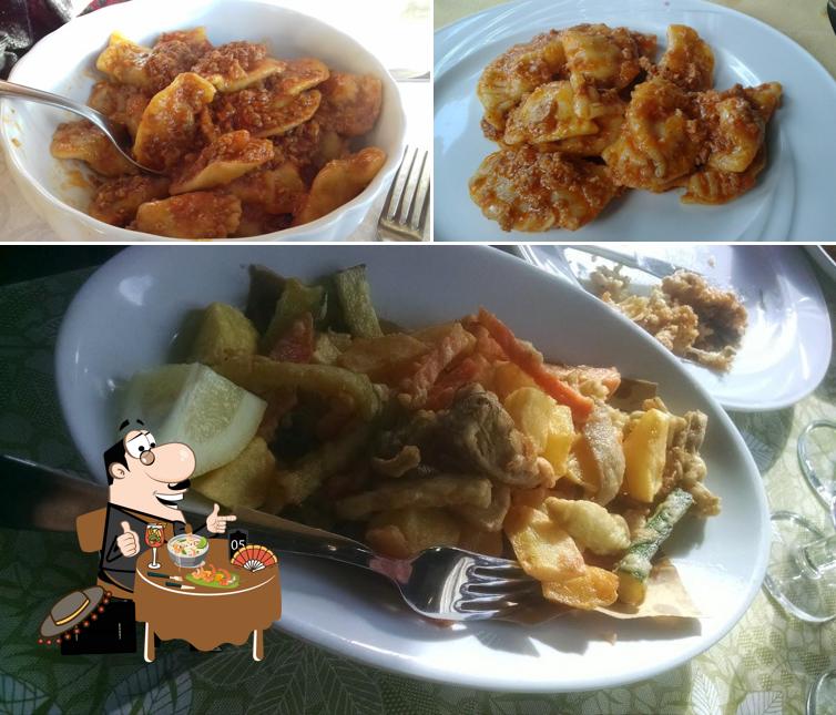 Cibo al Trattoria Da Luciano Camaiore