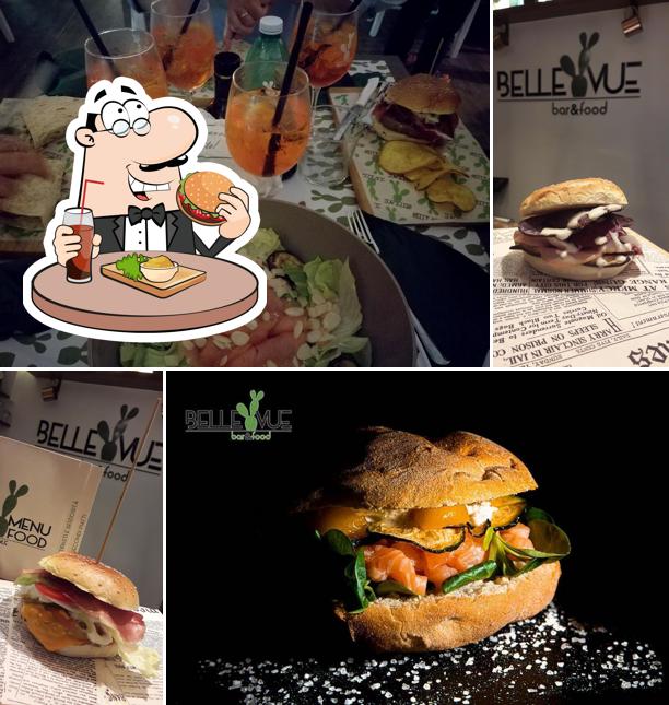 Gli hamburger di Belle vue bar e food potranno soddisfare i gusti di molti