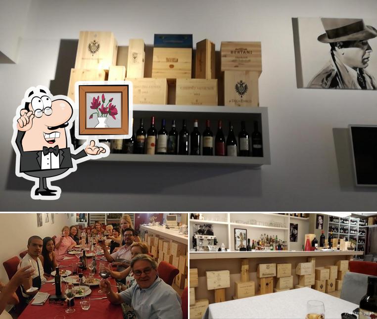 Gli interni di Divinity "Ristorante Pub Cafè"